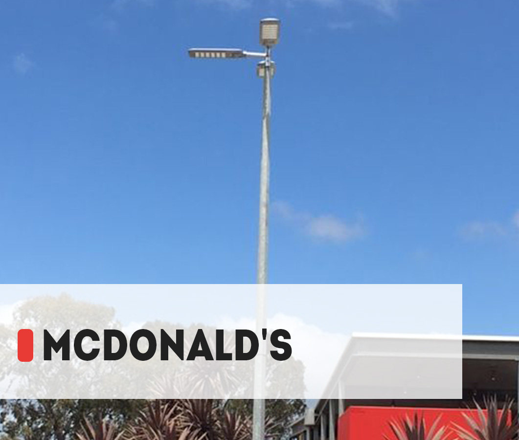 【Projekt】 240W McDonald Beleuchtung Installation